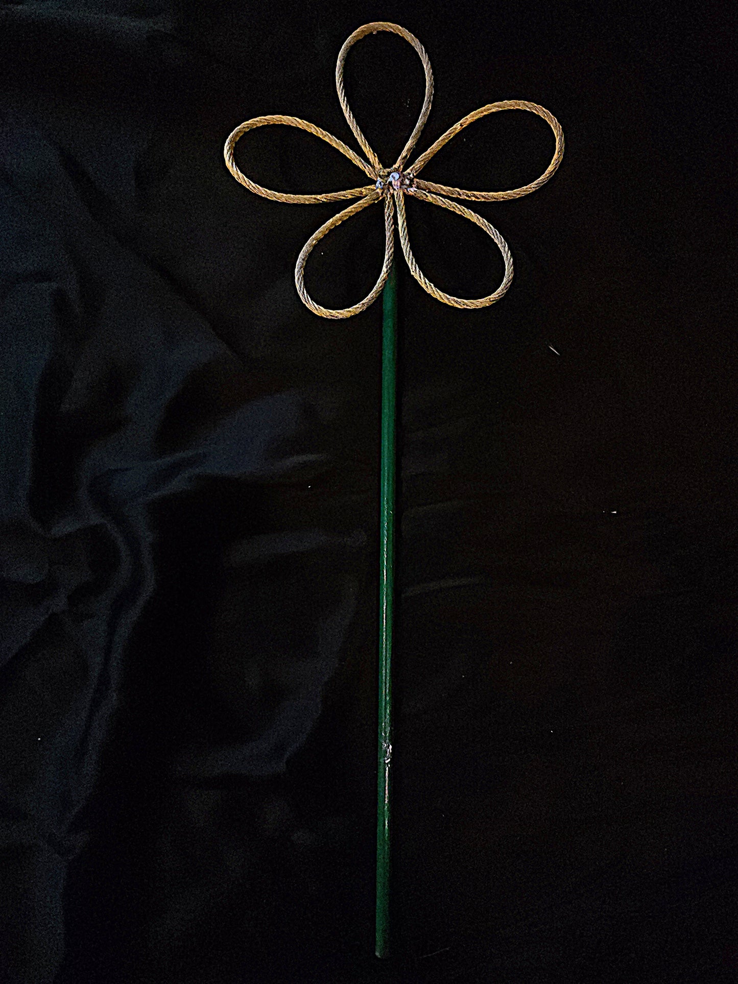 Steel Flower Sculpture