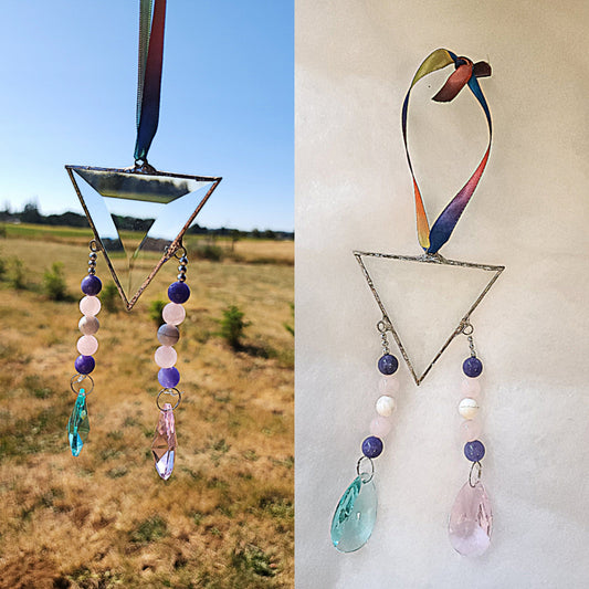 Trans Pride Suncatcher